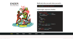 Desktop Screenshot of enderjs.com